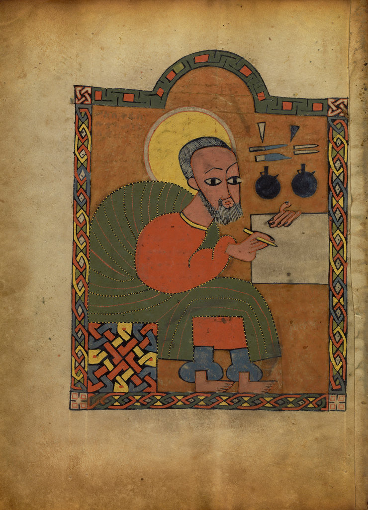 Detail of Saint Luke by Anonymous