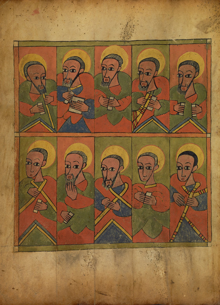 Detail of The Seventy-two Disciples by Anonymous