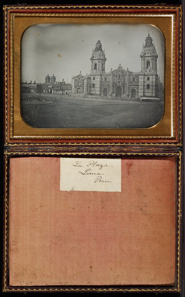 Detail of The Plaza, Lima, Peru by Anonymous