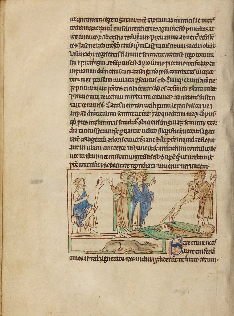 Detail of Dogs by Anonymous