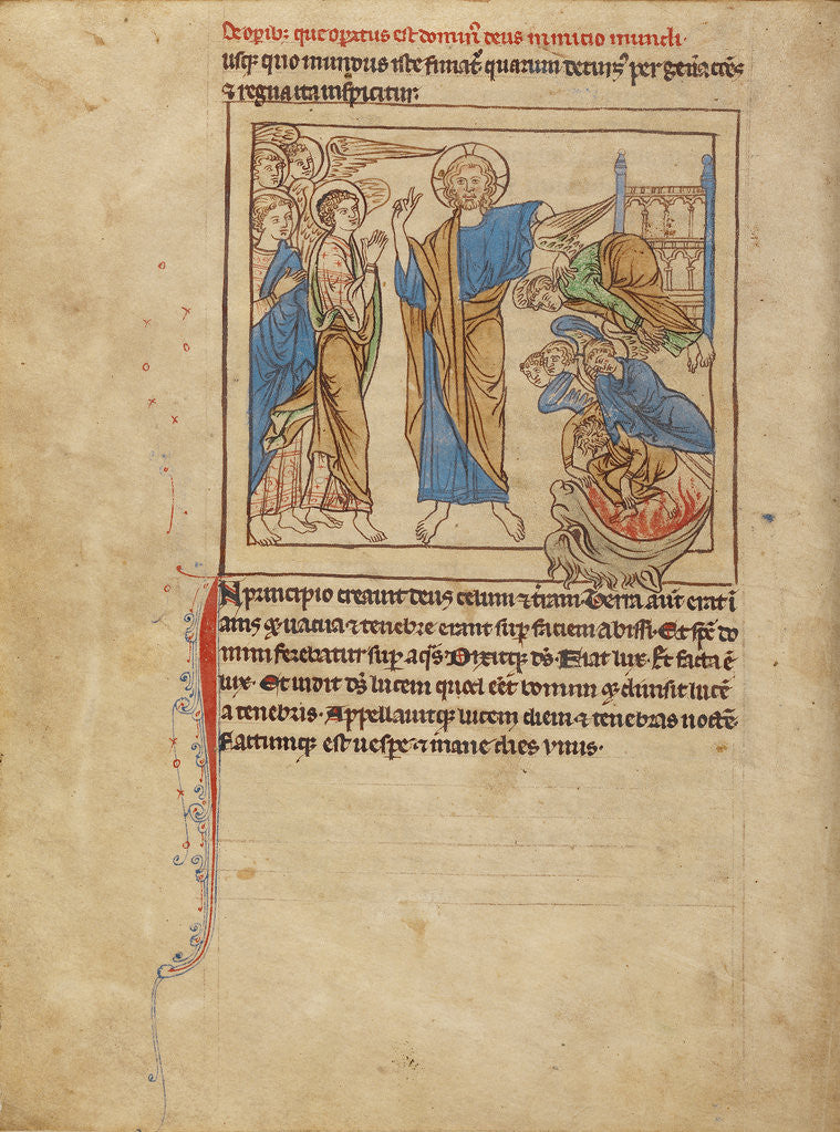 Detail of The Fall of the Angels by Anonymous