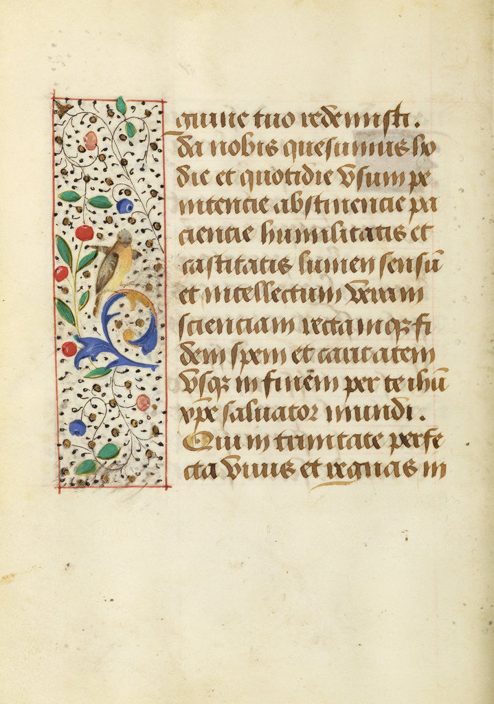 Detail of Decorated Text Page by Anonymous