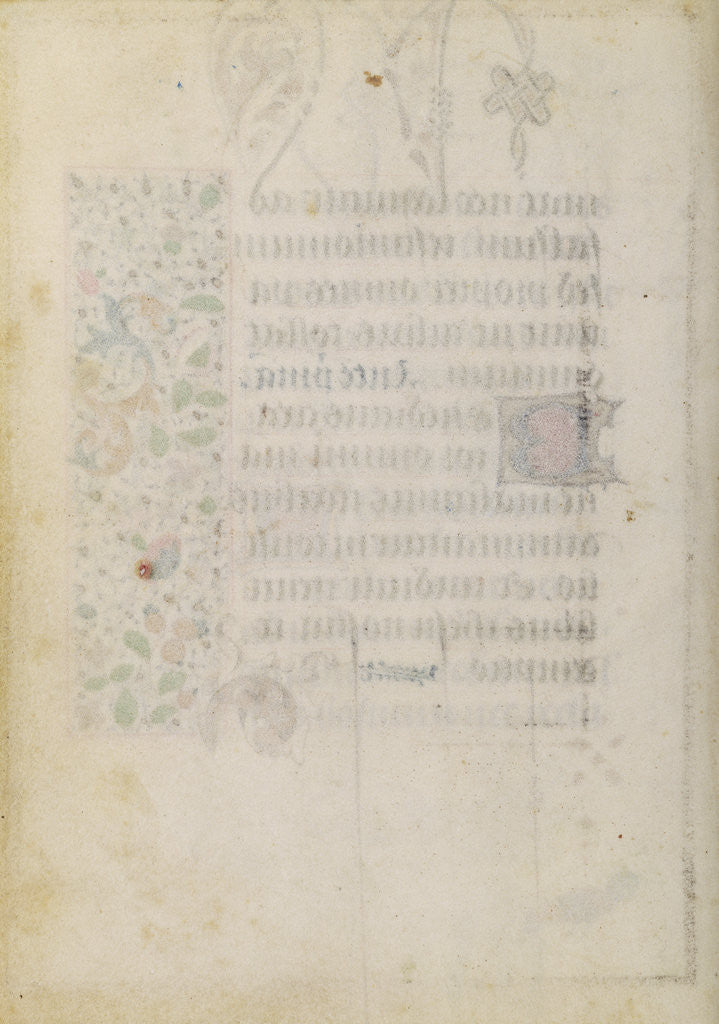 Detail of Blank Page by Anonymous