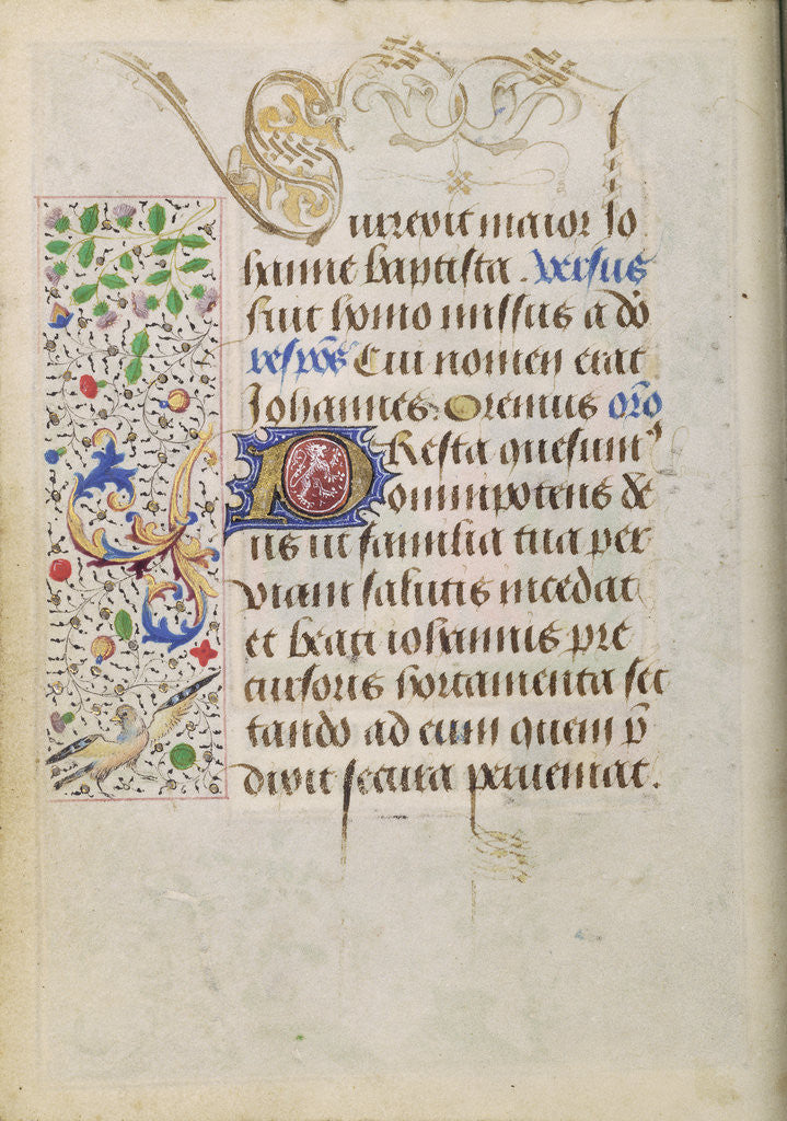 Detail of Decorated Text Page by Nicolas Spierinc