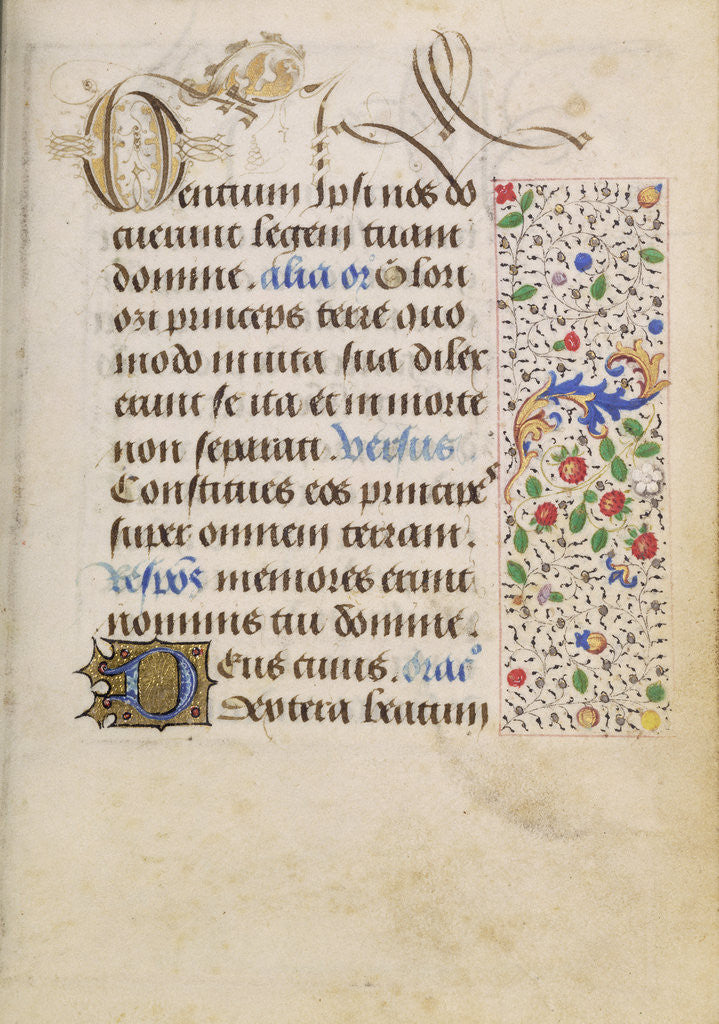 Detail of Decorated Text Page by Nicolas Spierinc
