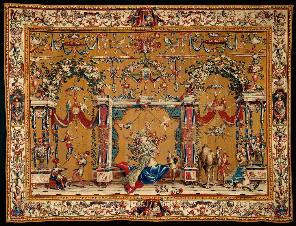 Detail of The Camel by Beauvais Manufactory