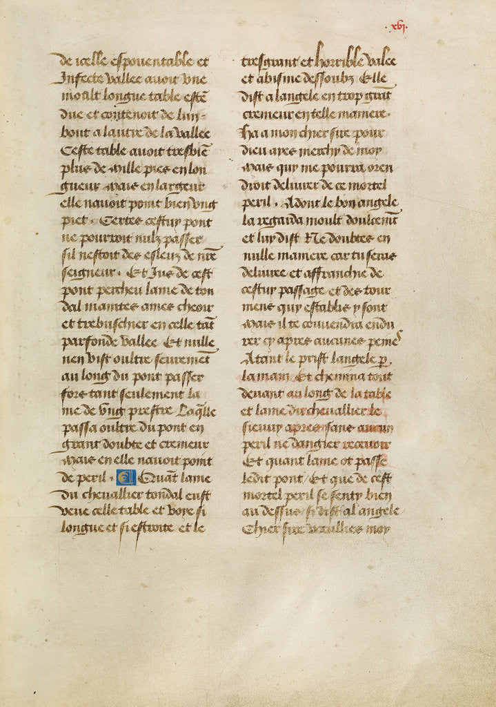 Detail of Text Page by Anonymous