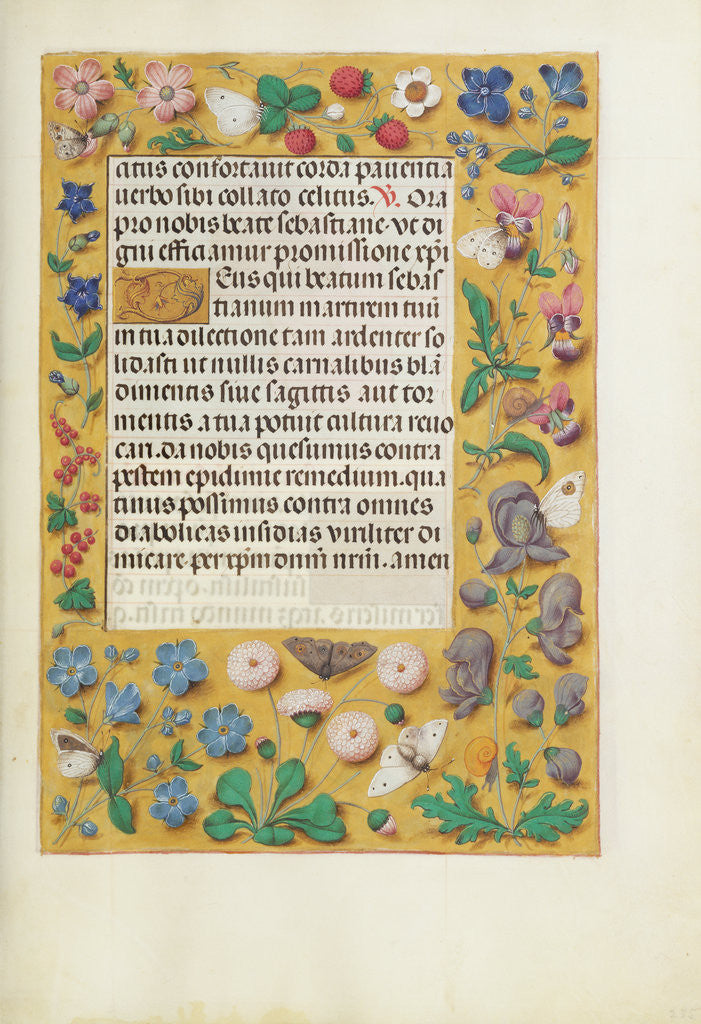 Detail of Decorated Text Page by Anonymous