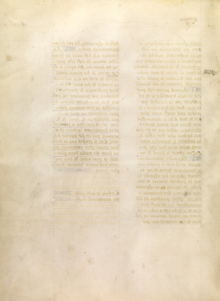 Detail of Blank Page by Anonymous