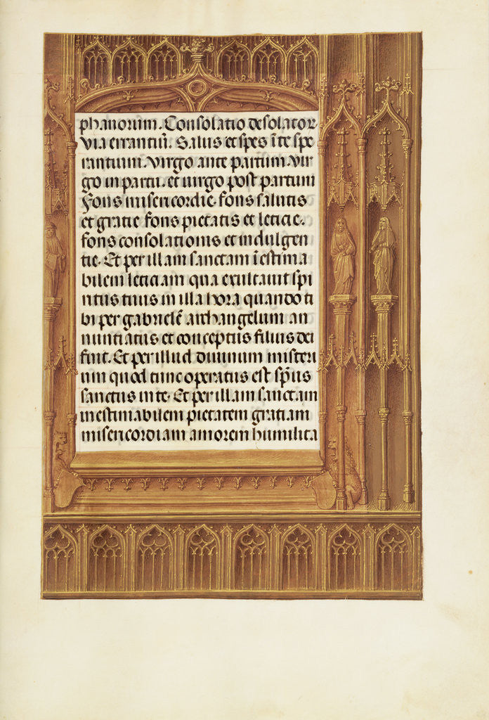 Detail of Decorated Text Page by Anonymous