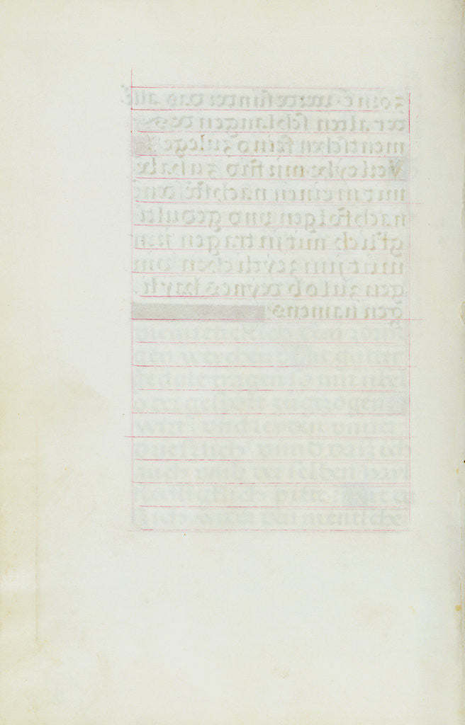 Detail of Blank Page by Simon Bening