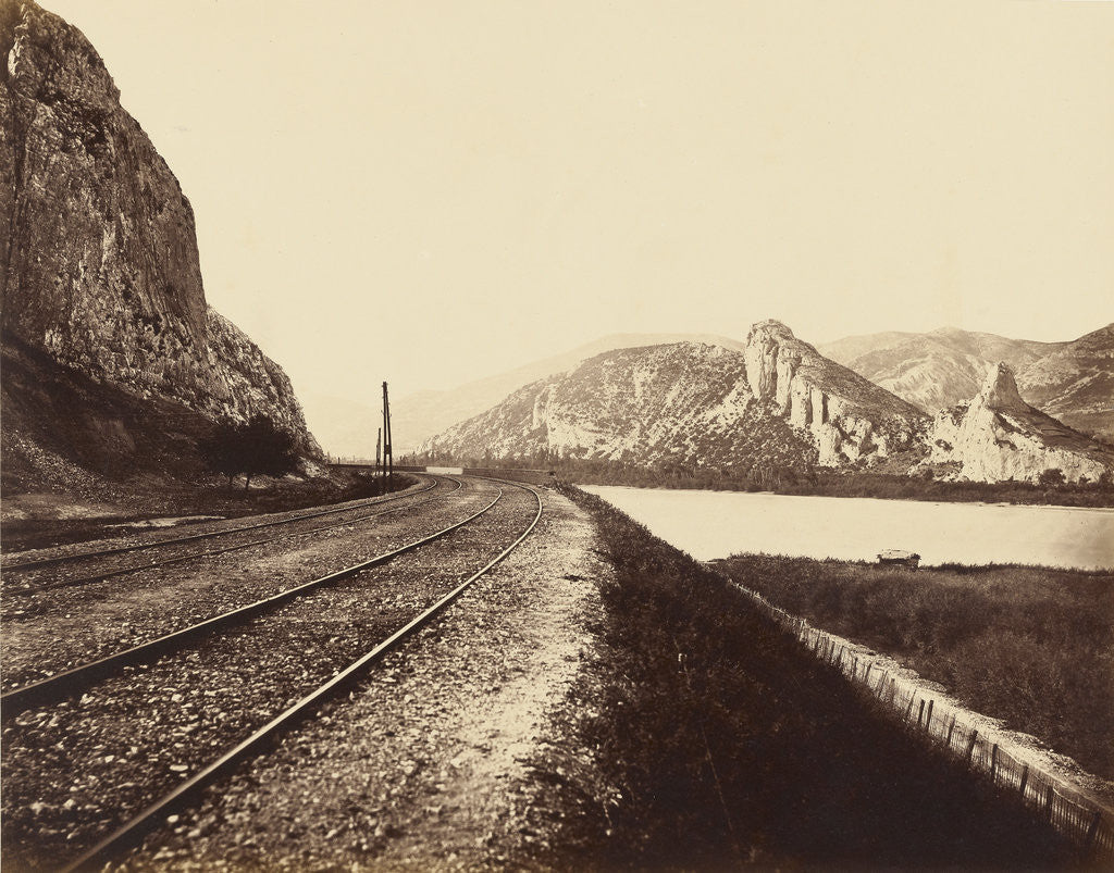 Detail of Entrance to the Donzère Pass by Édouard Baldus