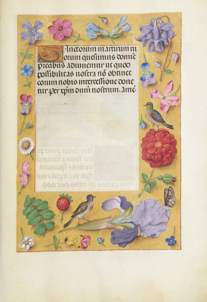 Detail of Decorated Text Page by Anonymous