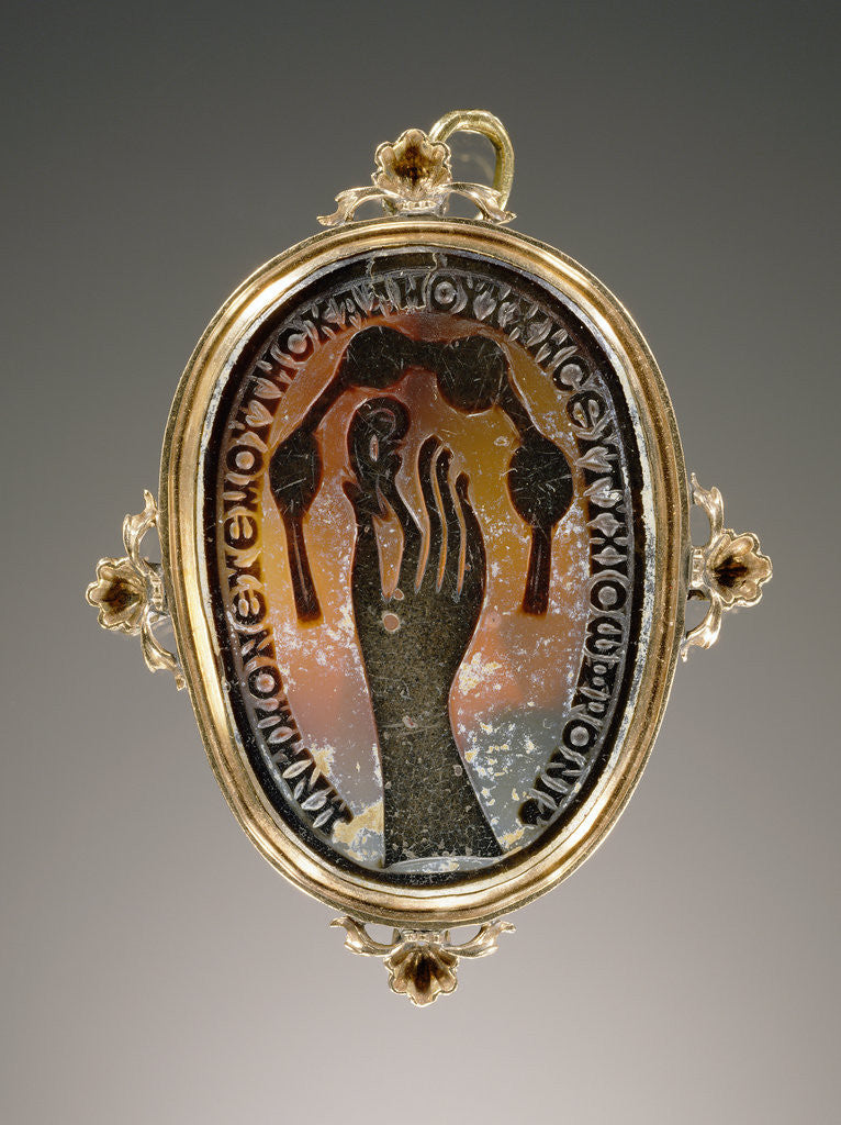 Detail of Cameo set into a mount by Anonymous