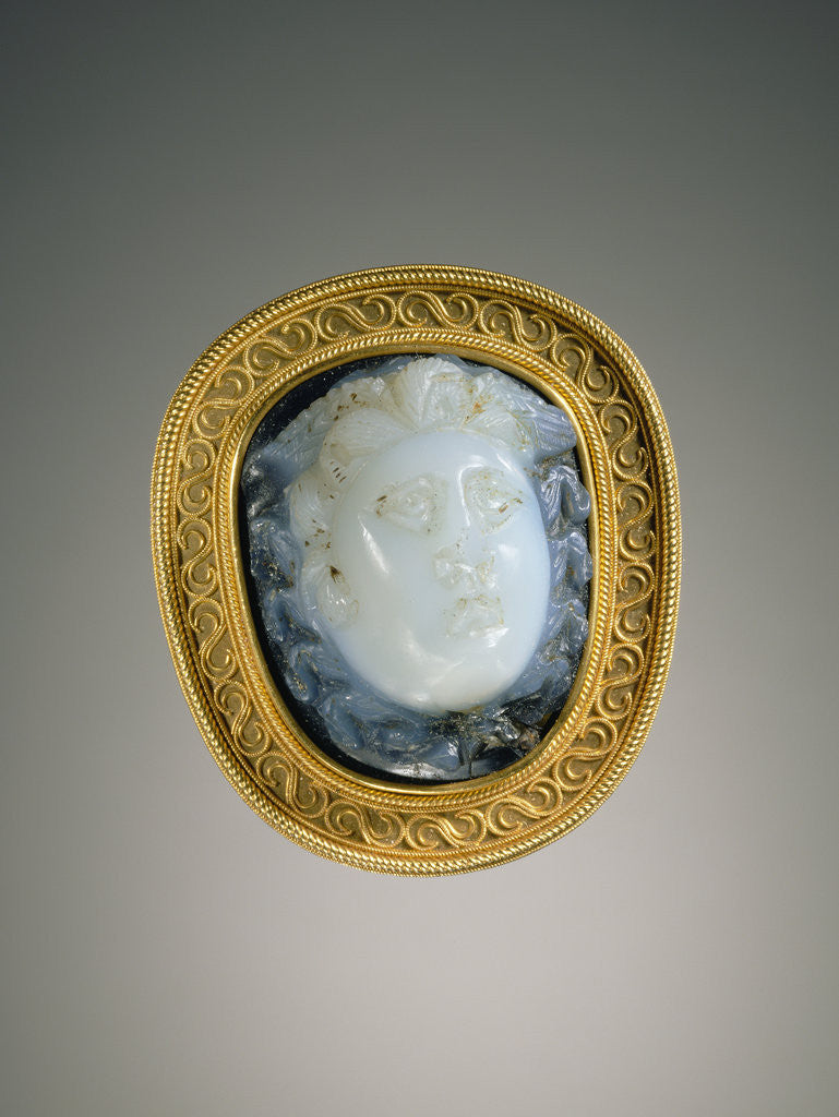 Detail of Cameo gem set into a mount by Gem Anonymous