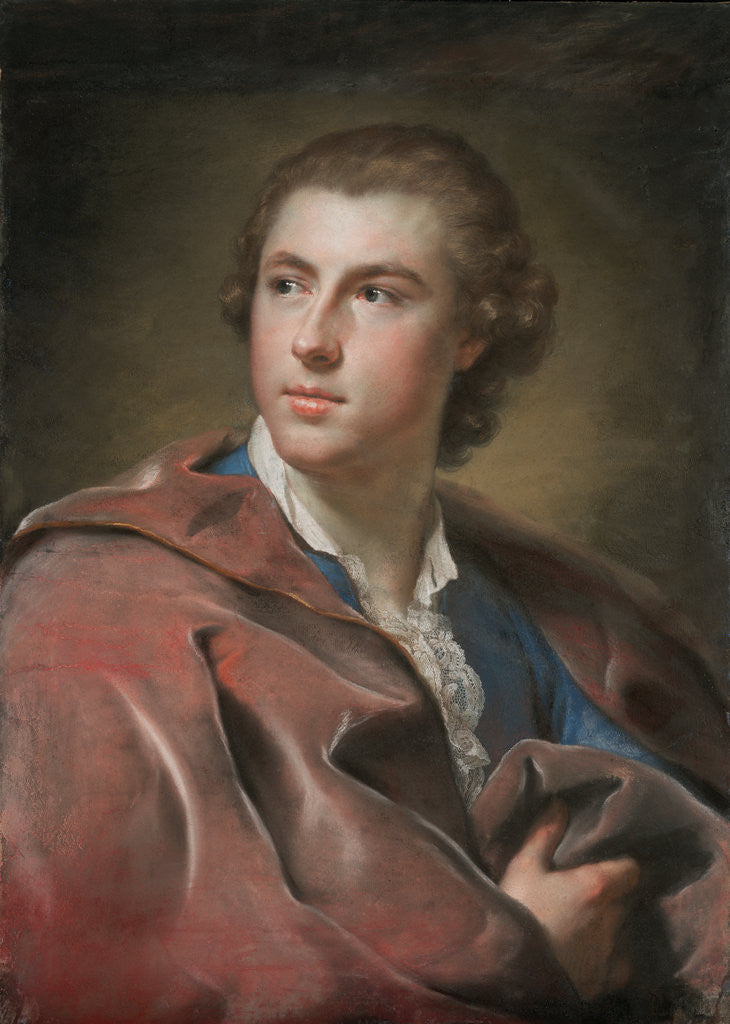 Detail of Portrait of William Burton Conyngham by Anton Raphael Mengs