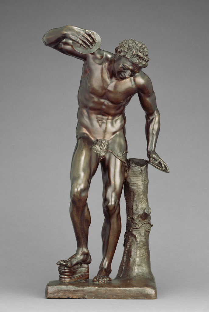 Detail of Dancing Faun by Giovanni Battista Foggini