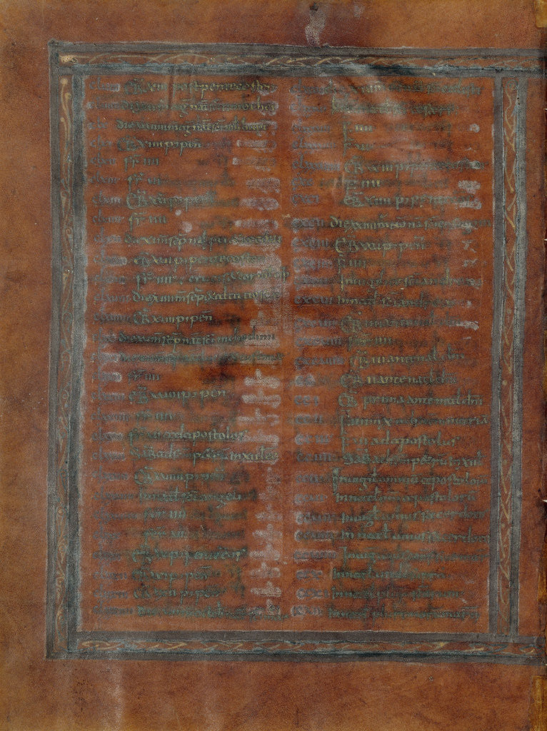 Detail of Decorated Text Page by Anonymous