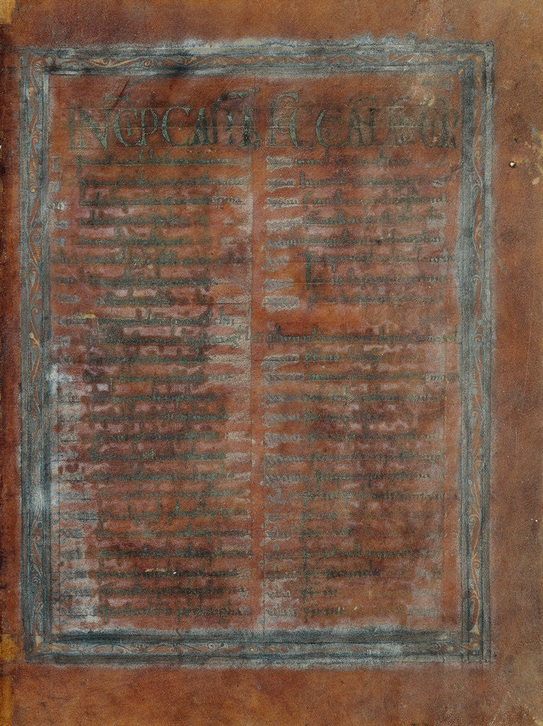 Detail of Decorated Text Page by Anonymous