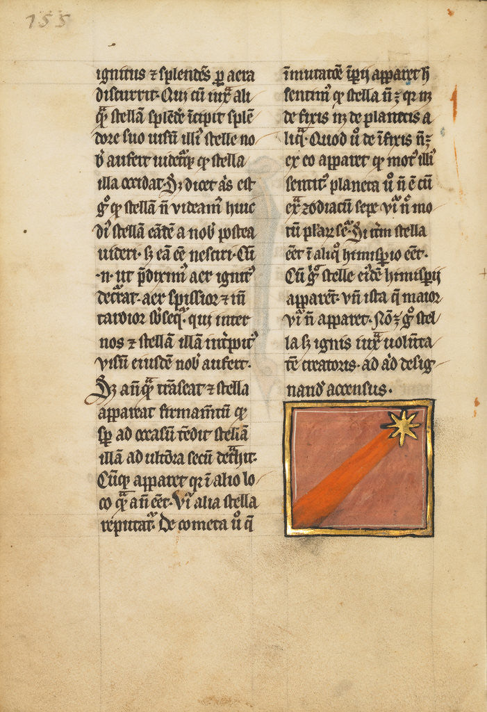 Detail of A Comet by Anonymous