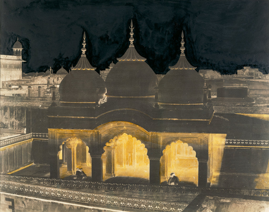 Detail of Nagina Mosque, Agra Fort, India by Dr. John Murray