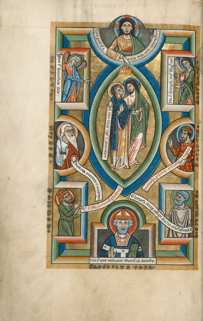 Detail of The Assumption of the Virgin by Anonymous