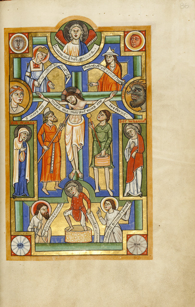 Detail of The Crucifixion by Anonymous