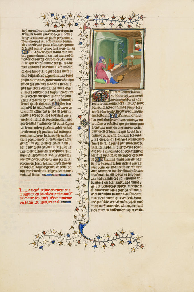 Detail of A Jewish Woman Devouring Her Child during the Siege of Jerusalem by Anonymous