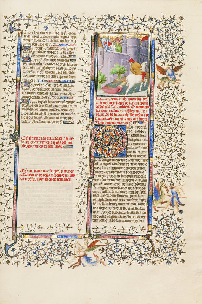 Detail of The Death of Brunhilde, Queen of France by Anonymous