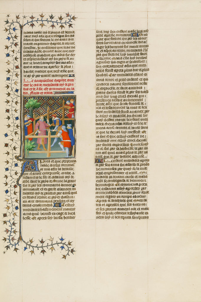 Detail of Mithradates Triumphs at a Tournament by Anonymous