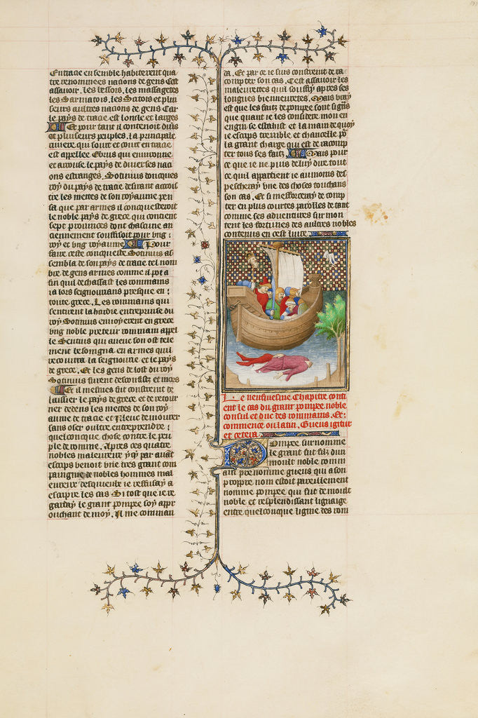 Detail of The Beheading of Pompey by Anonymous