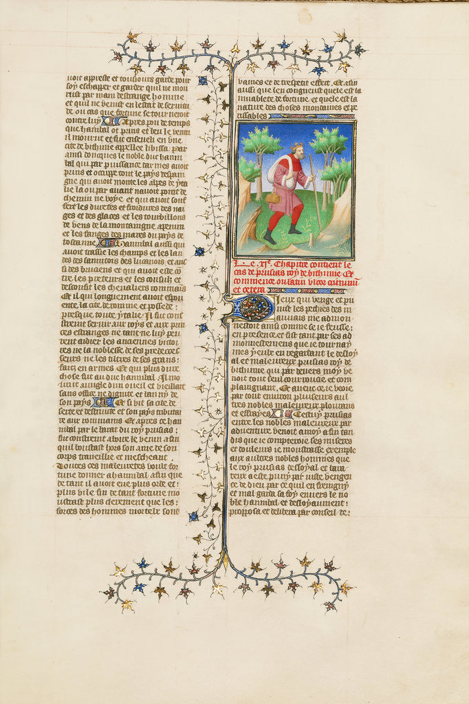 Detail of Prusias II, King of Bithynia, Reduced to Begging by Anonymous