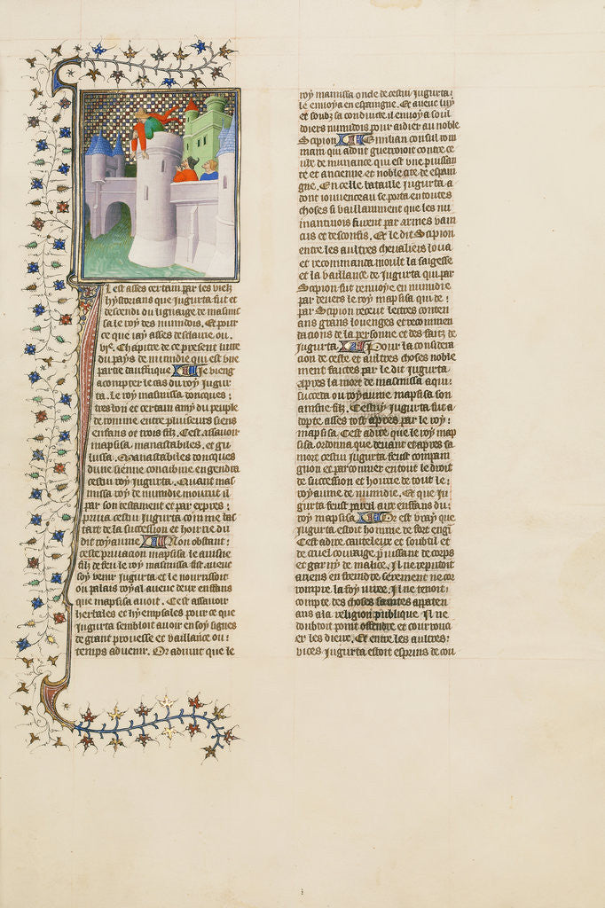 Detail of Jugurtha, King of Numidia, Thrown from His Roman Prison into the Tiber by Anonymous