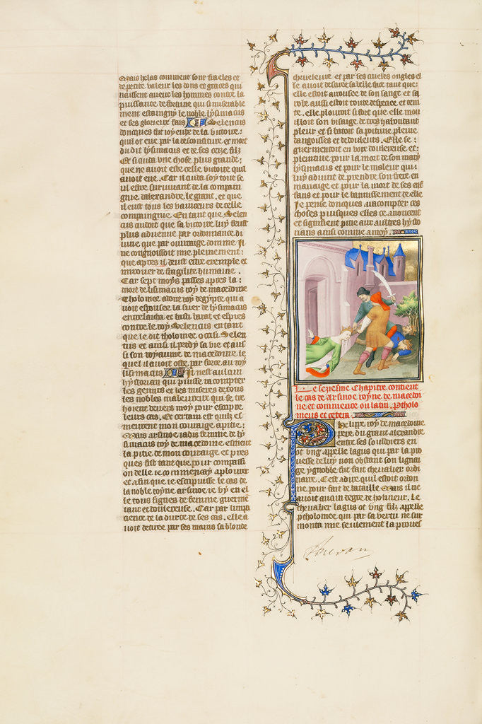 Detail of The Massacre of the Sons of Lysimachus by Anonymous