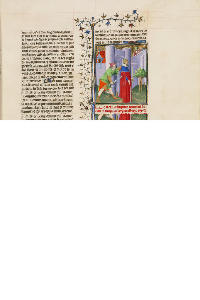 Detail of The Murder of King Servius by His Son-in-law by Anonymous