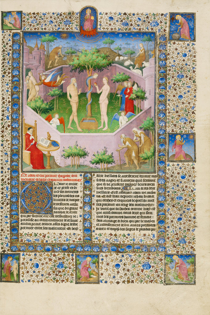 Detail of The Story of Adam and Eve by Boucicaut Master