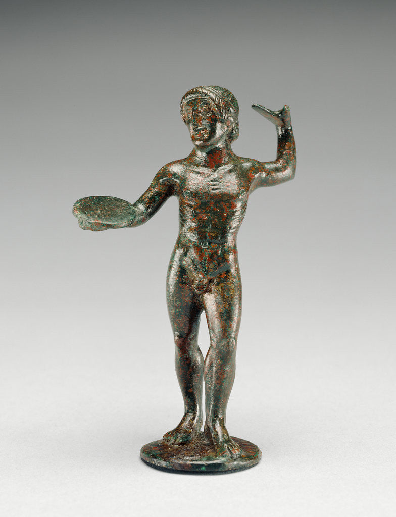 Detail of Statuette of a Diskobolos by Anonymous