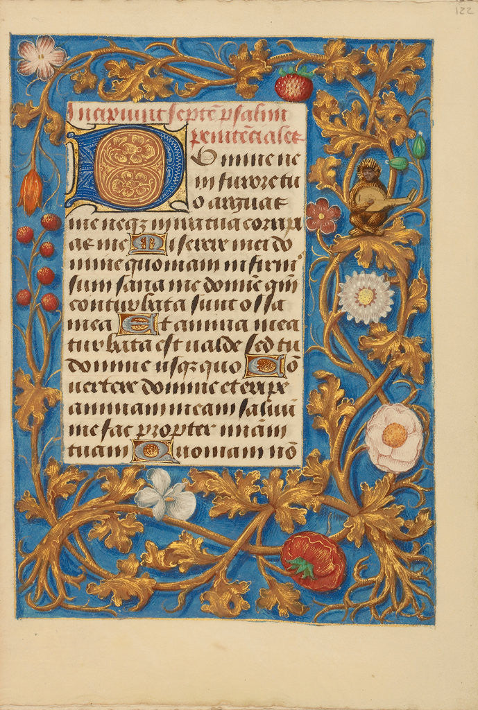 Detail of Decorated Initial D by Anonymous