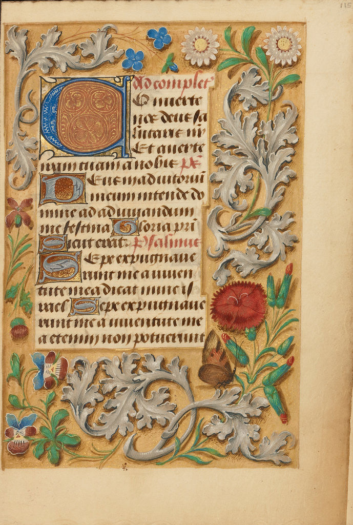 Detail of Decorated Initial C by Anonymous