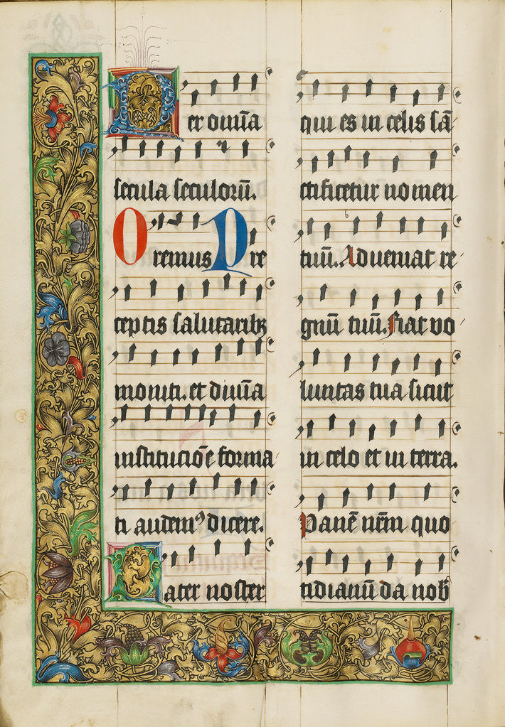 Detail of Decorated Text Page by Anonymous