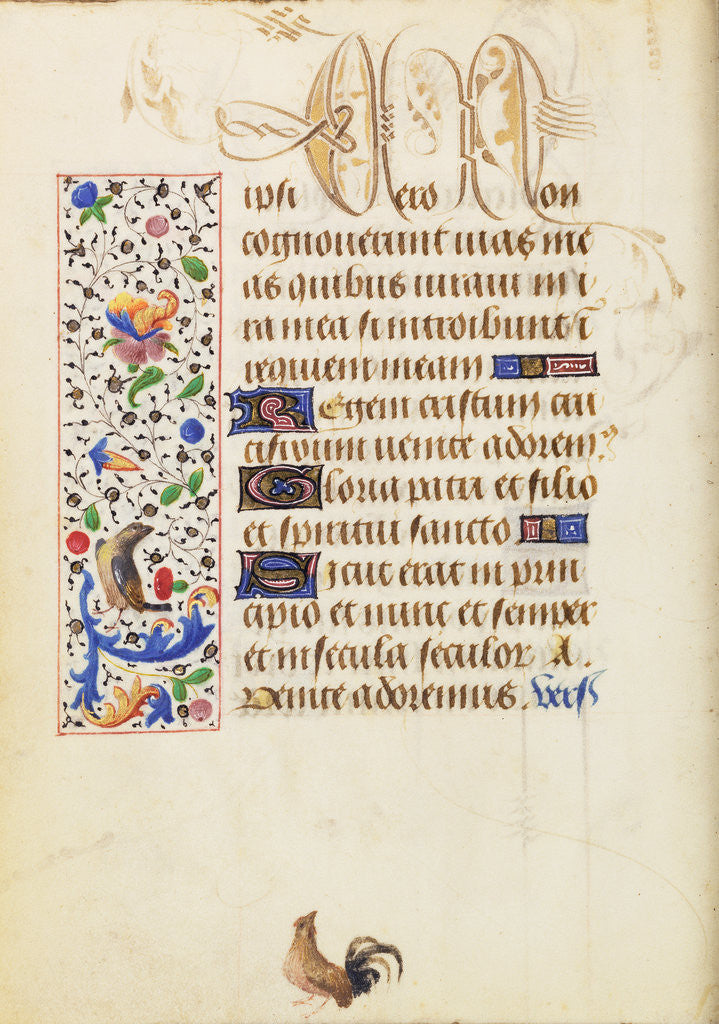 Detail of Decorated Text Page by Nicolas Spierinc