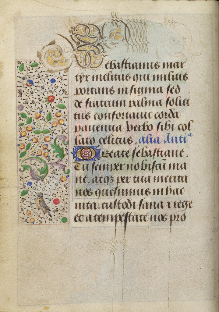 Detail of Decorated Text Page by Nicolas Spierinc