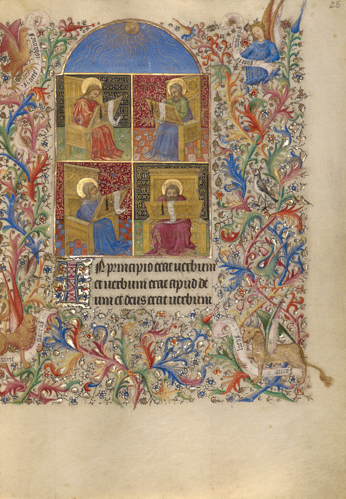 Detail of The Four Evangelists by Spitz Master