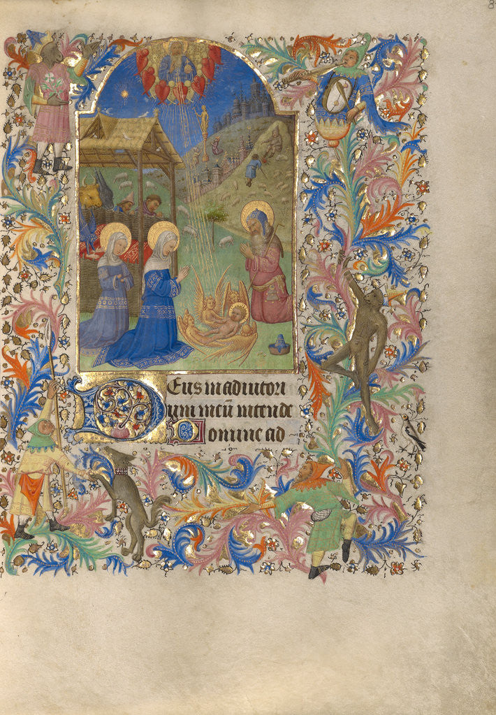Detail of The Nativity by Spitz Master