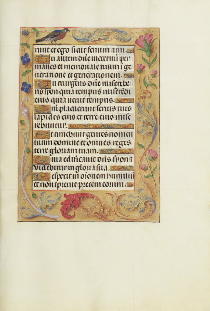 Detail of Decorated Text Page by Anonymous