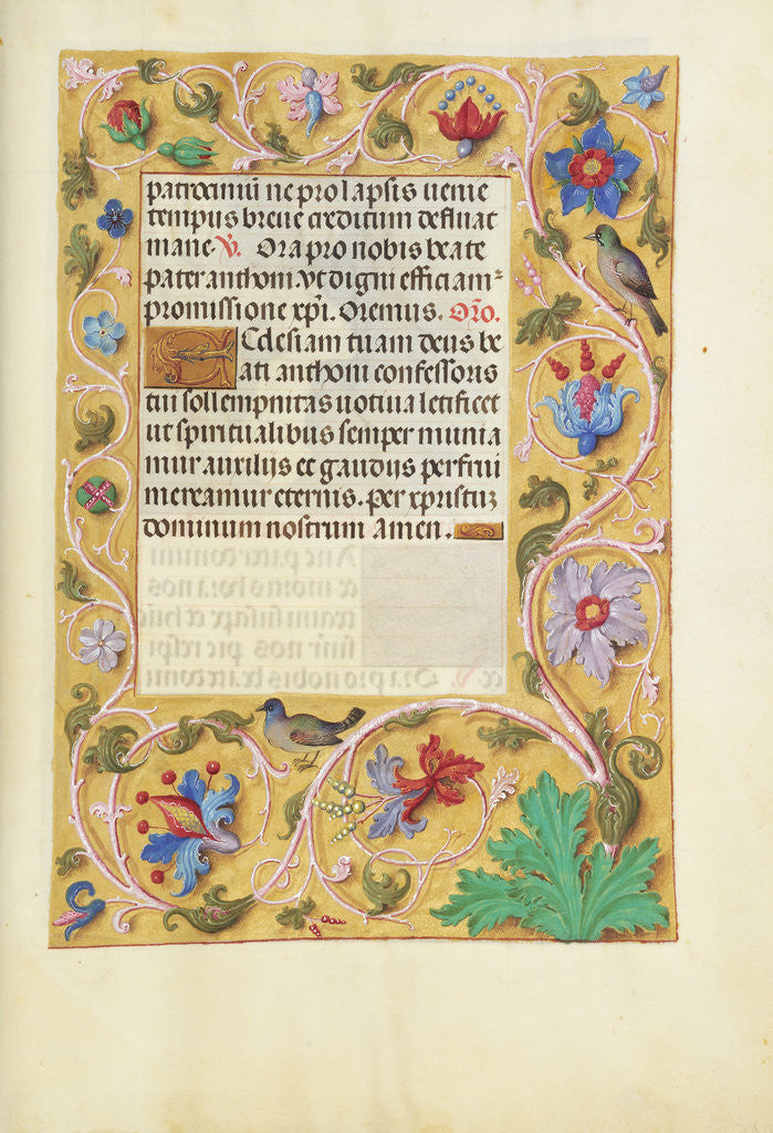 Detail of Decorated Text Page by Anonymous