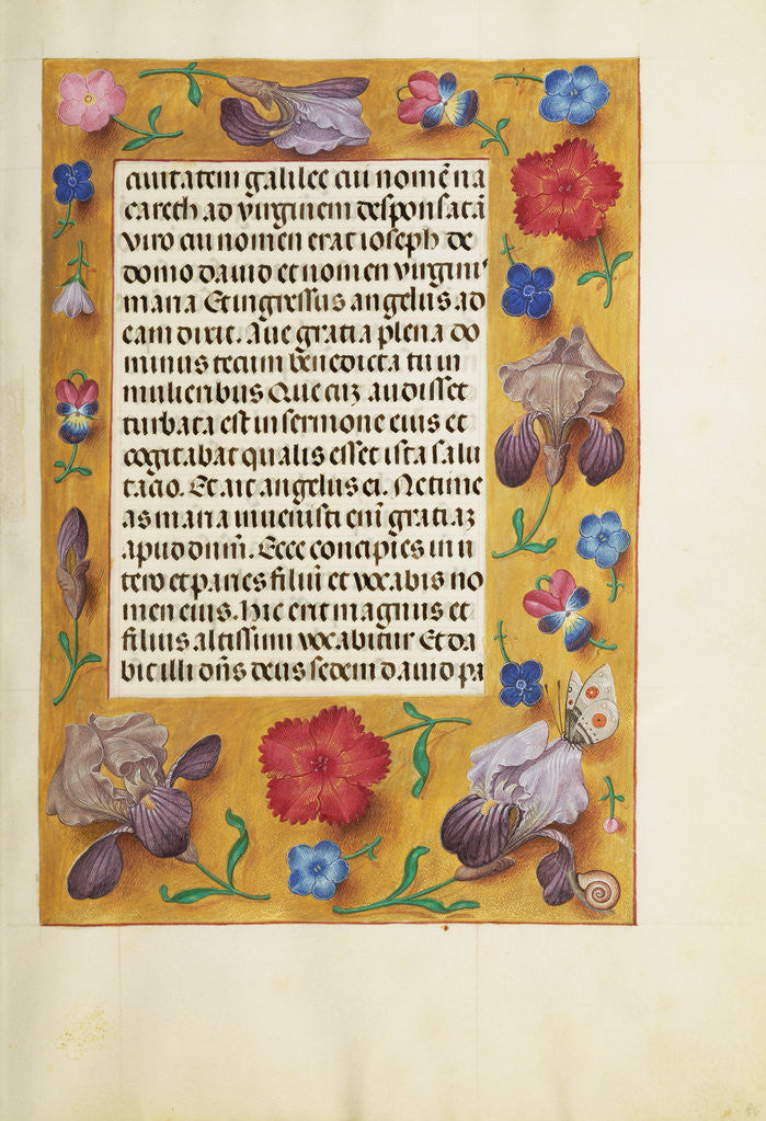 Detail of Decorated Text Page by Anonymous