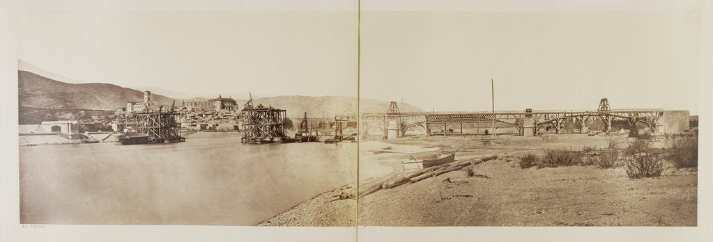 Detail of La Voulte by Édouard Baldus