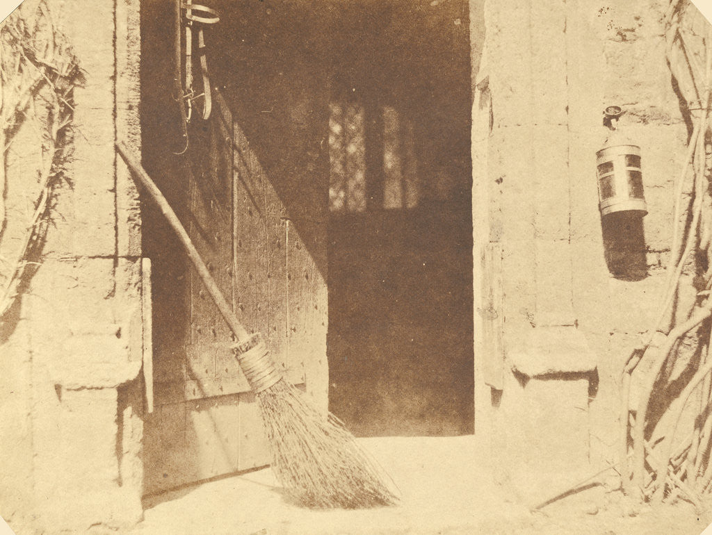 Detail of The Open Door. by William Henry Fox Talbot