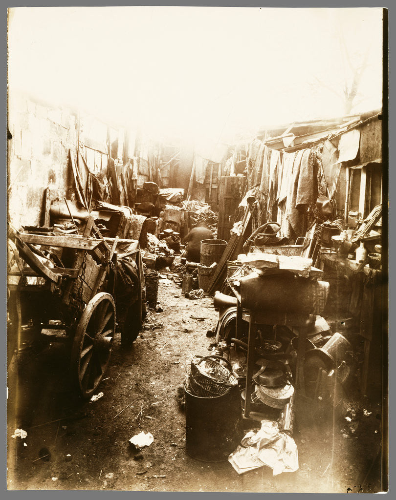 Detail of Porte d'Ivry by Eugène Atget